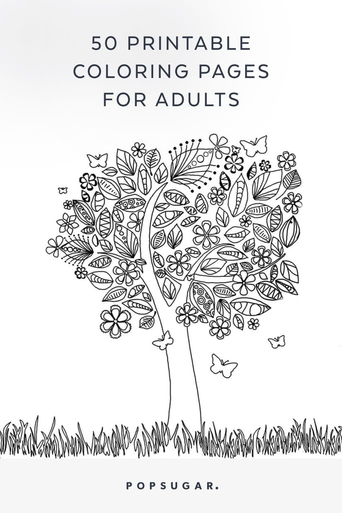 Free Printable Adult Colouring Pages