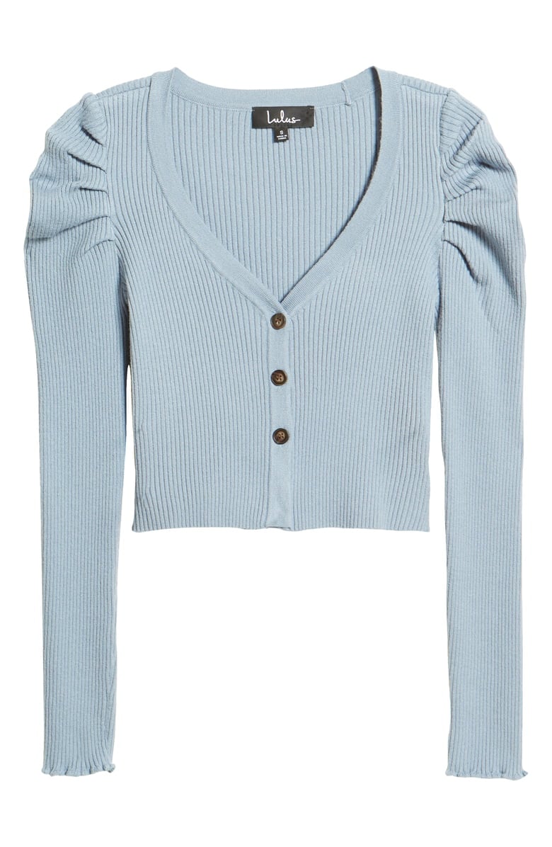 Puff Shoulder Crop Cardigan Nordstrom s March Arrivals Are Here