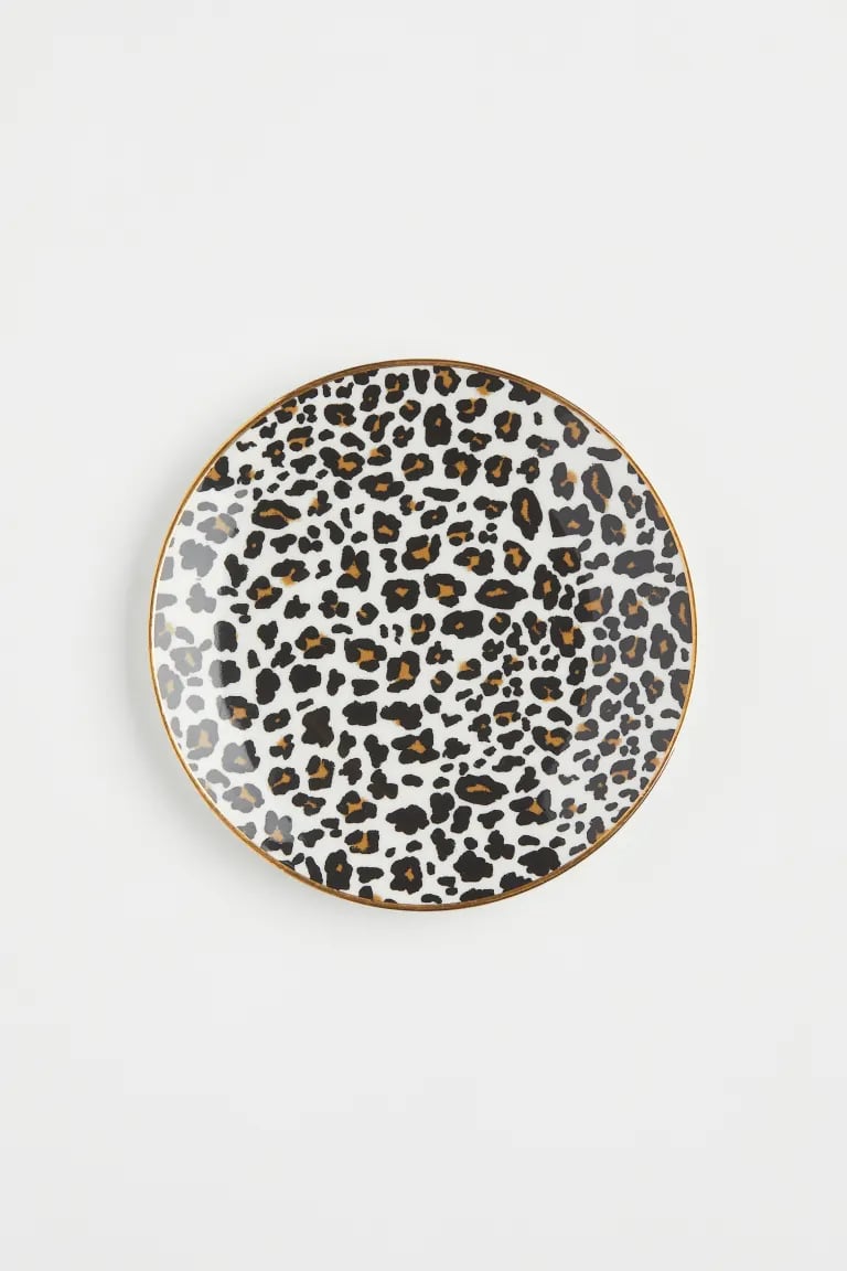 Leopard Porcelain Plate