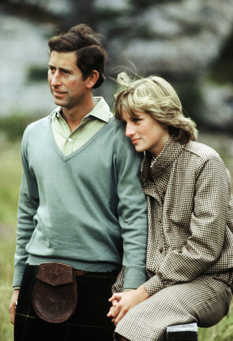 Charles and Diana in 1981 as newlyweds