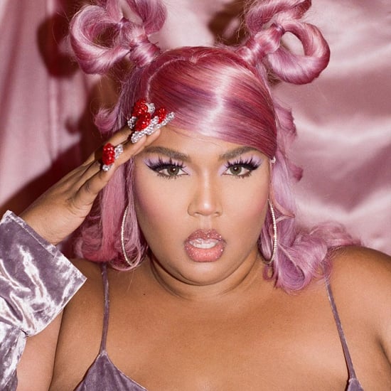 Lizzo's Pink Heart Hair and Nails For Valentine's Day