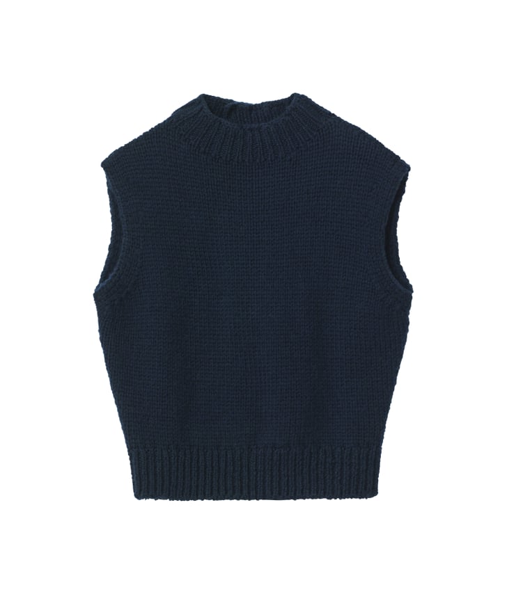 H&M Ribbed Wool Sweater Vest H&M Fall 2018 Studio Collection