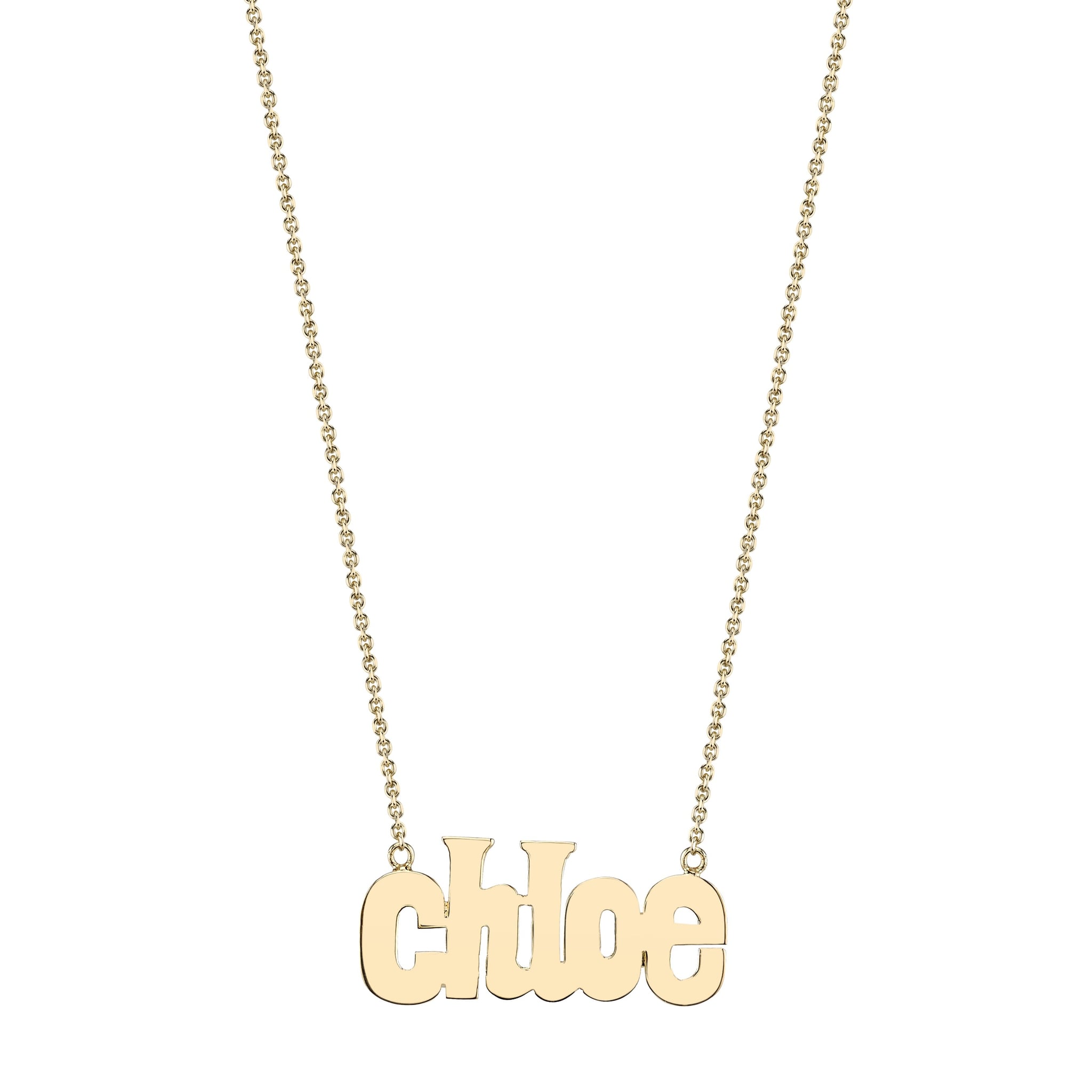 Sarah Chloe Ava Name Necklace ($139 