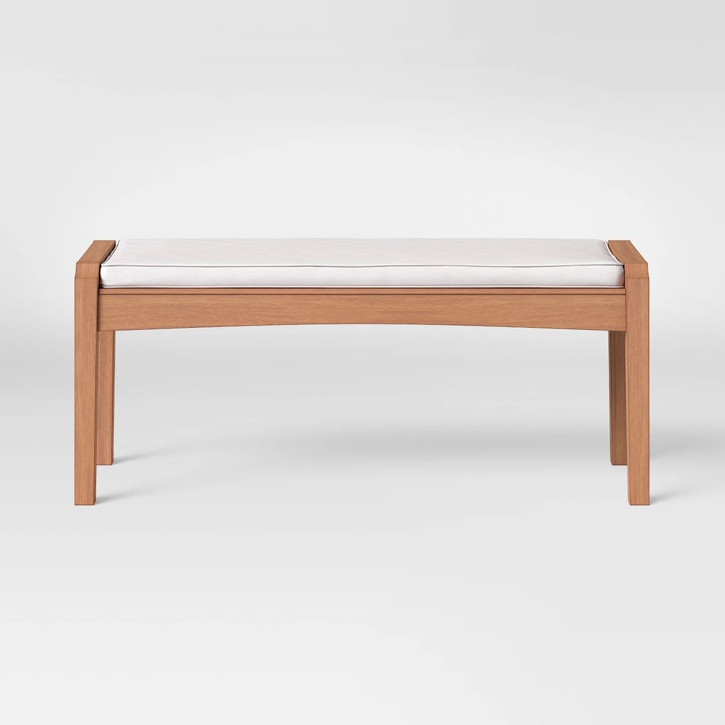 Chesapeake Wood Patio Dining Bench