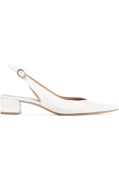 Mansur Gavriel Leather Slingback Pumps