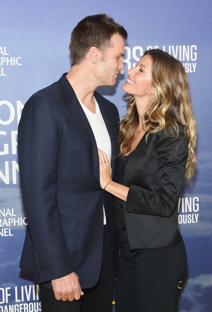 Gisele Bundchen and Tom Brady at National Geographic Event