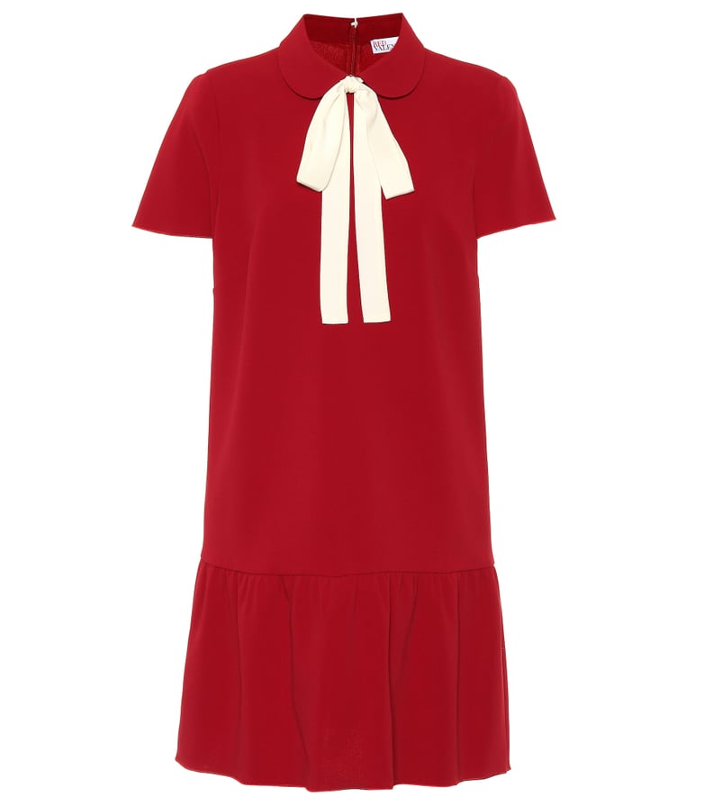 Red Valentino Crêpe Shift Dress