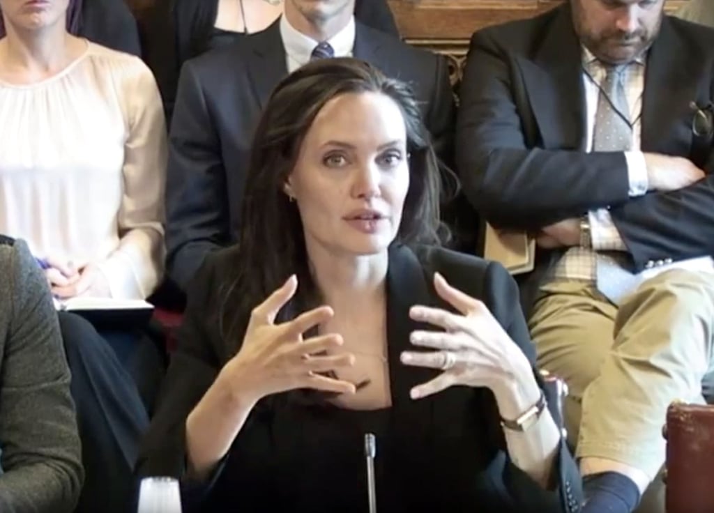 Angelina Jolie at the House of Lords September 2015