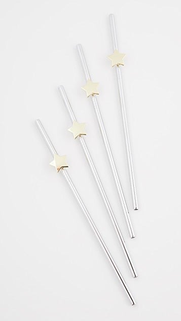 Shopbop Star Resuable Straws