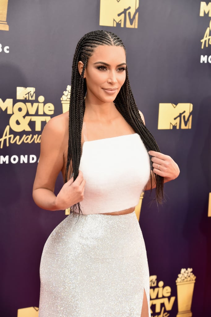 Kim Kardashian at 2018 MTV Movie and TV Awards Pictures