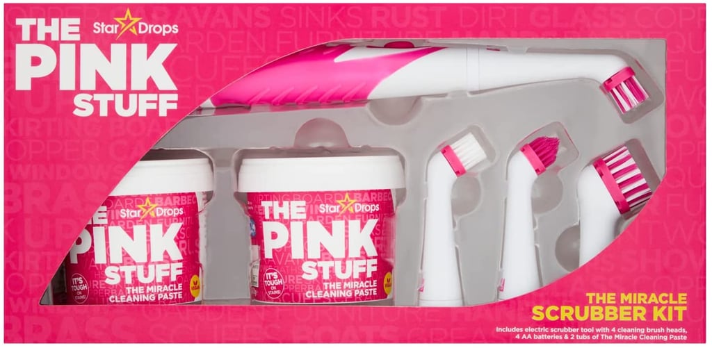 For Thorough Home Cleaning: Stardrops The Pink Stuff The Miracle Scrubber Kit