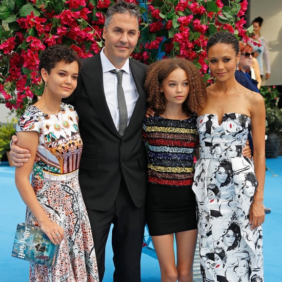 Thandie Newton With Family at Mamma Mia Premiere July 2018