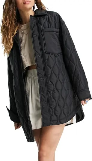 Budget-Friendly Buy: Topshop Quilted Jacket