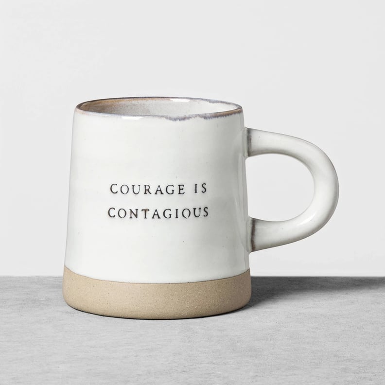 Stoneware Phrase Mugs