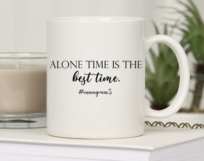 Enneagram Type Five Custom Coffee Mug