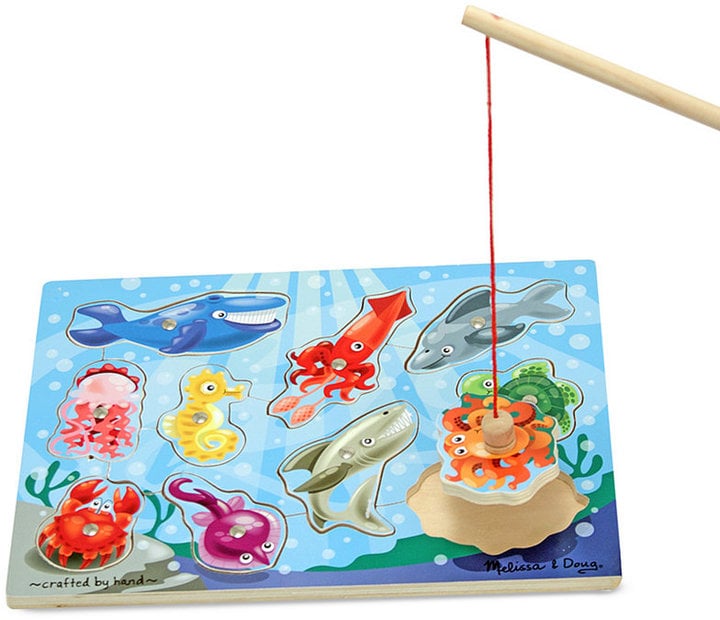 Melissa & Doug Toy, Fishing Magnetic Puzzle Game