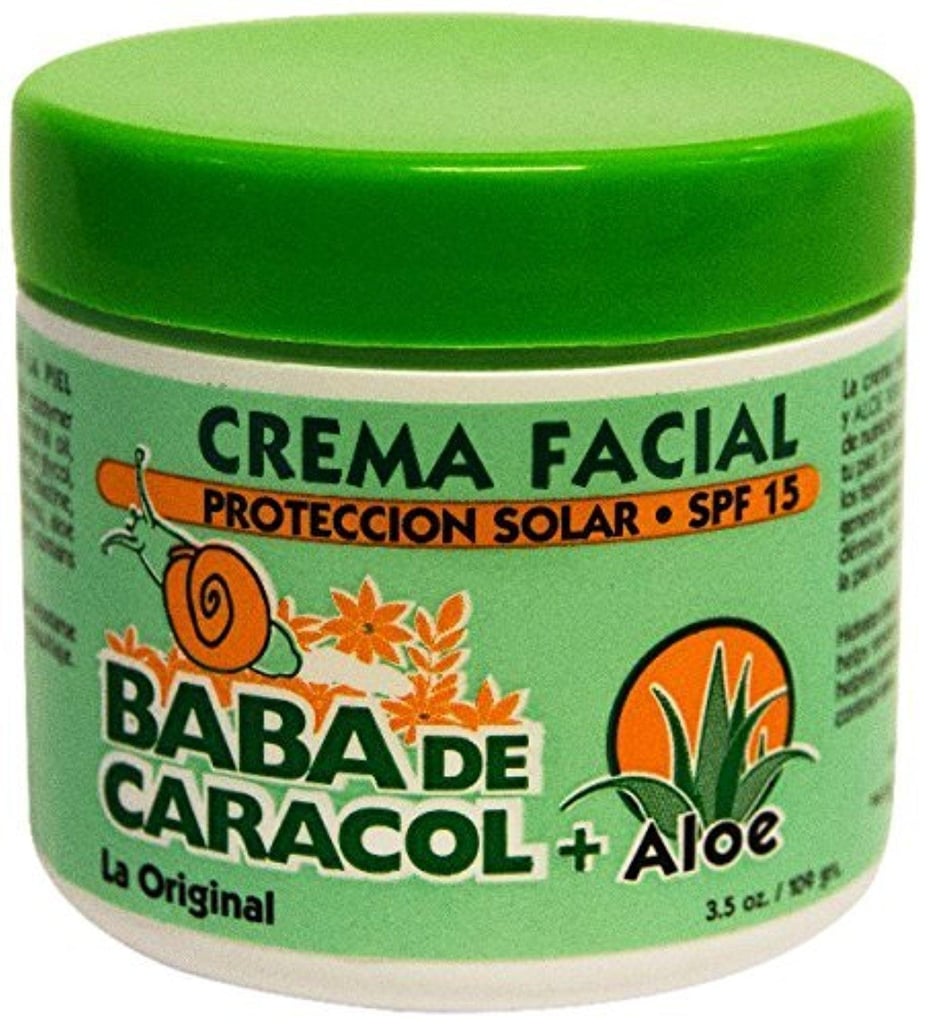 If your abuela couldn't find Baba de Caracol Crema Facial ($15) in stores here, she'd have it sent from abroad, no doubt. Lucky for you, you can now get it in department stores stateside.