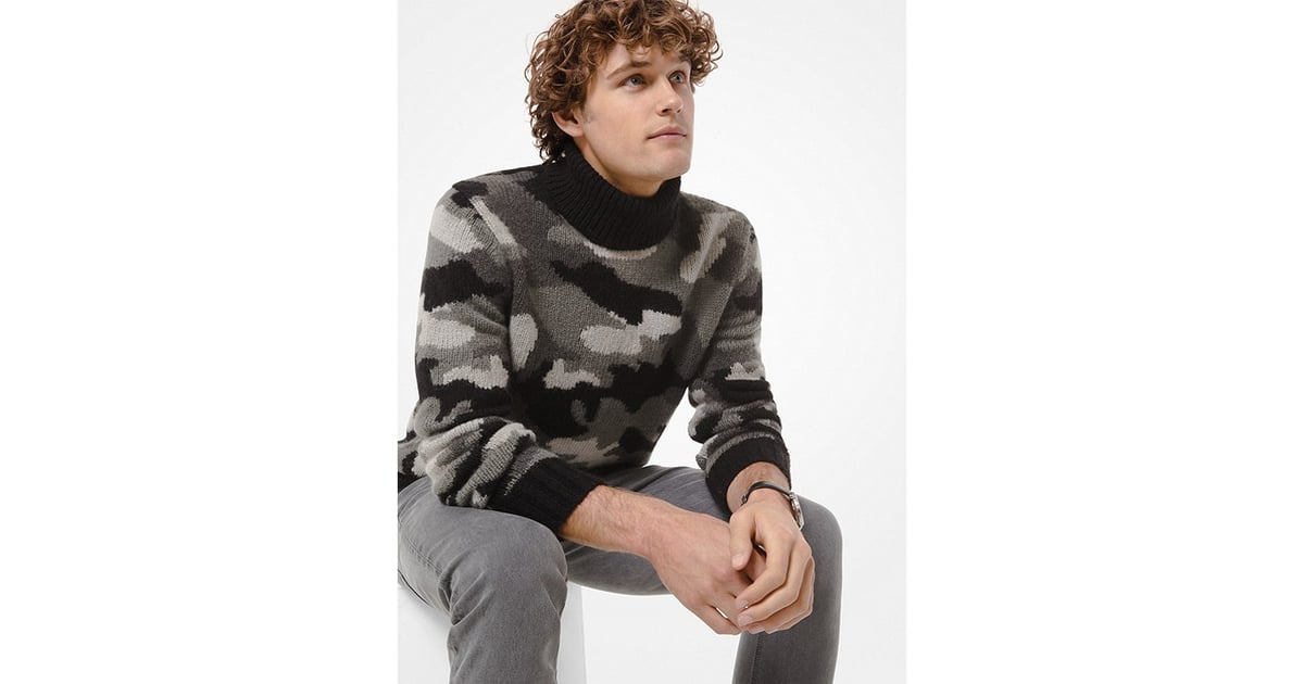 Michael kors camo sweater sale