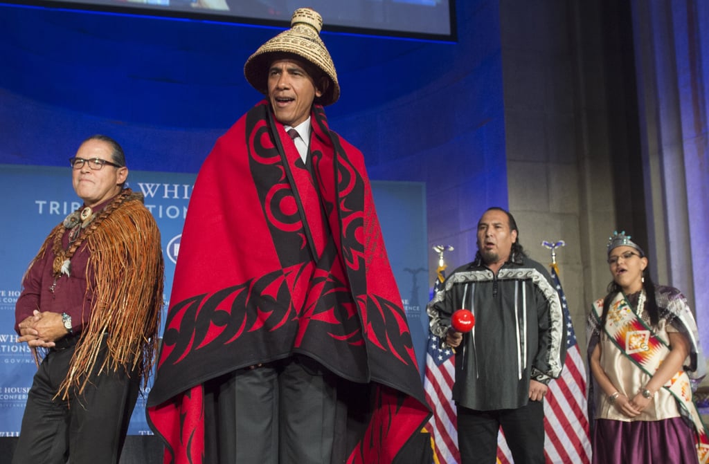Barack Obama at White House Tribal Nations Conference 2016