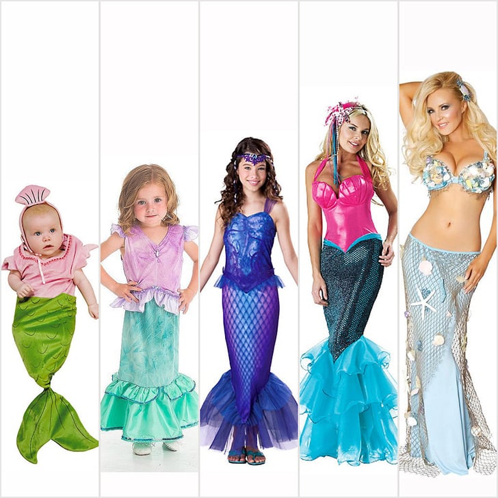 Mermaid Sexy And Cute Halloween Costumes For Girls Popsugar Fashion