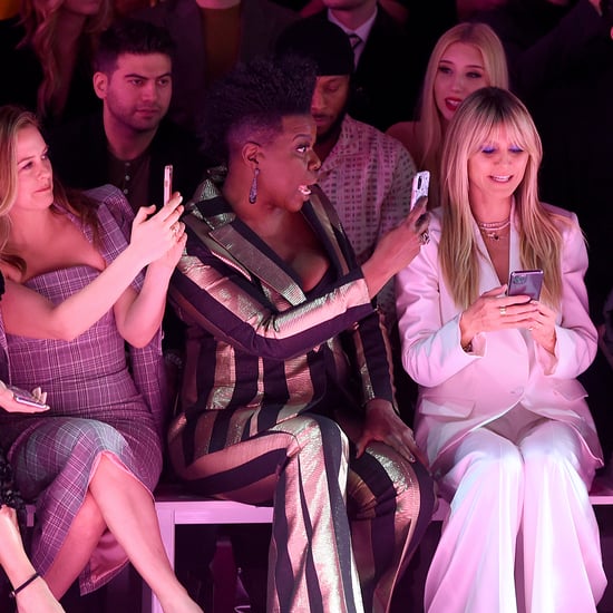 Leslie Jones Hypes Up Coco Rocha at Christian Siriano NYFW