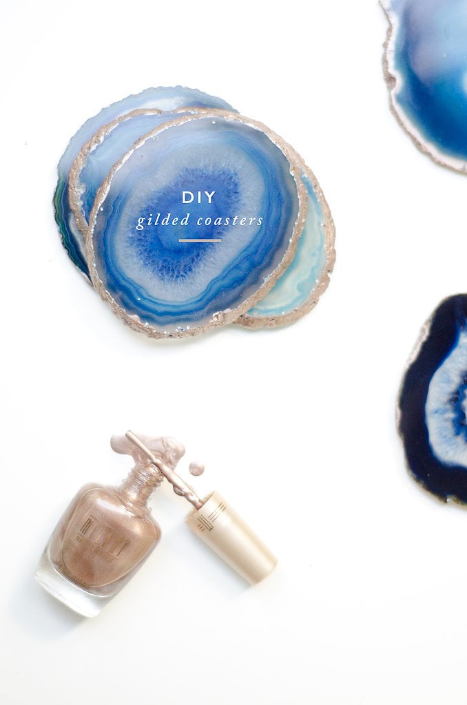 Gilded Agate Coasters Gilded Agate Coasters