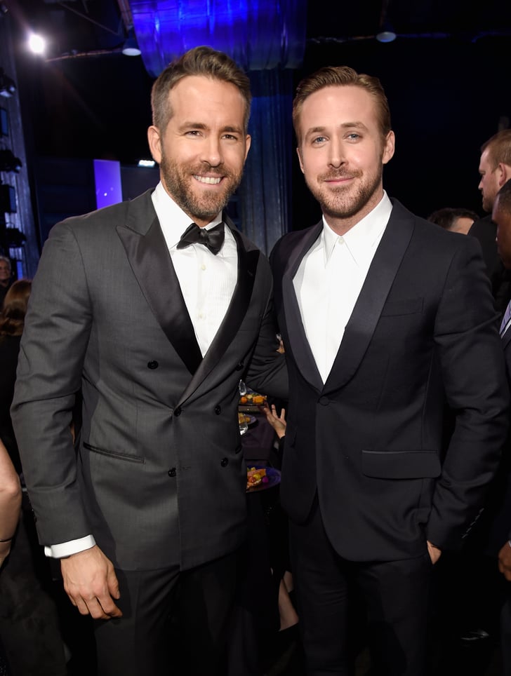 Ryan Gosling Ryan Reynolds at 2017 Critics' Choice Awards POPSUGAR