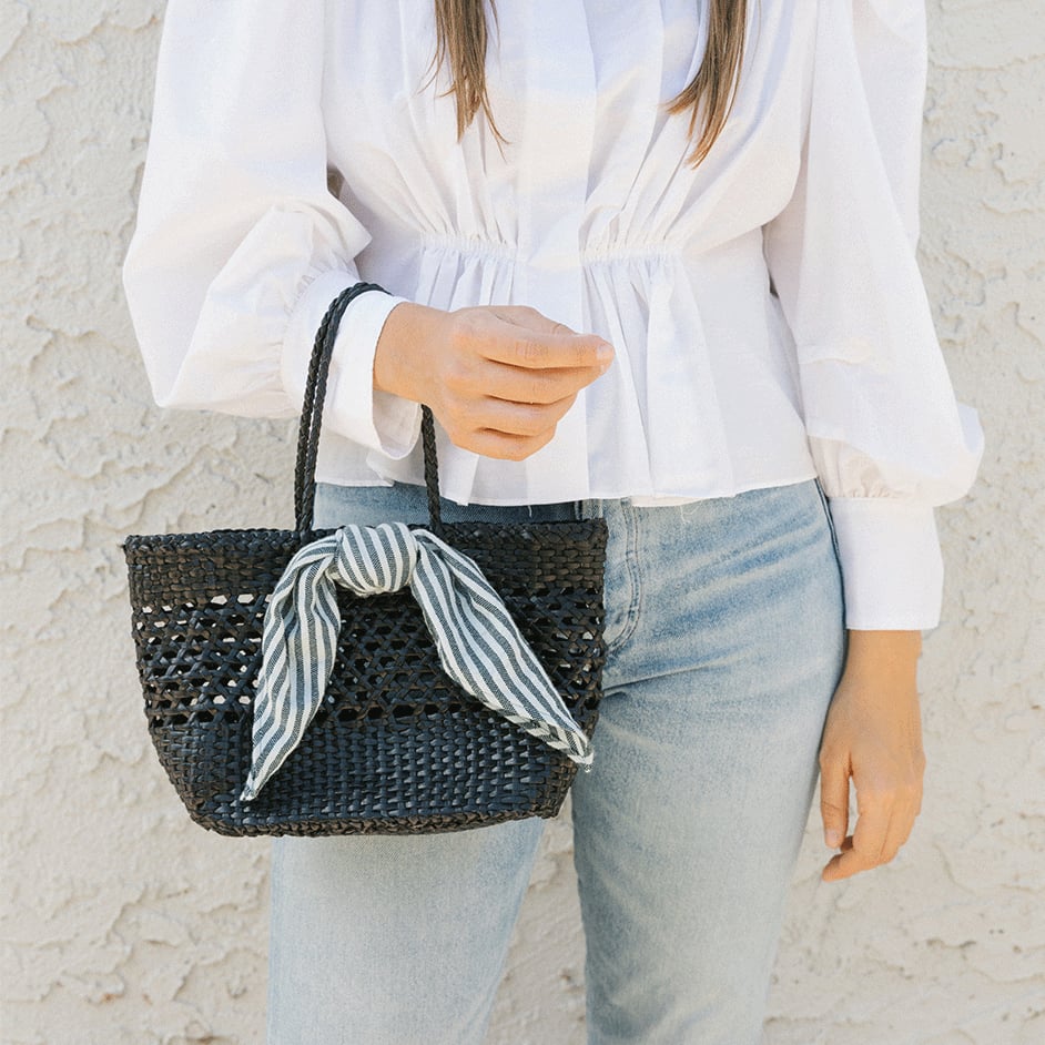 Loeffler Randall Edith Woven Mini Tote