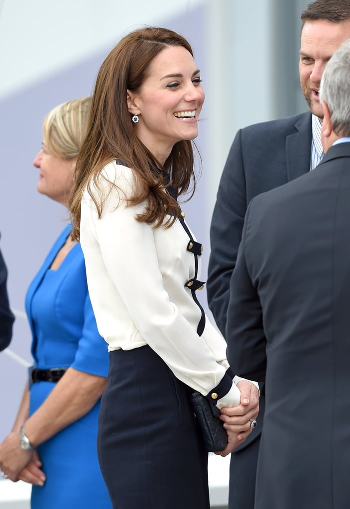 Kate Middleton Sailing in England May 2016