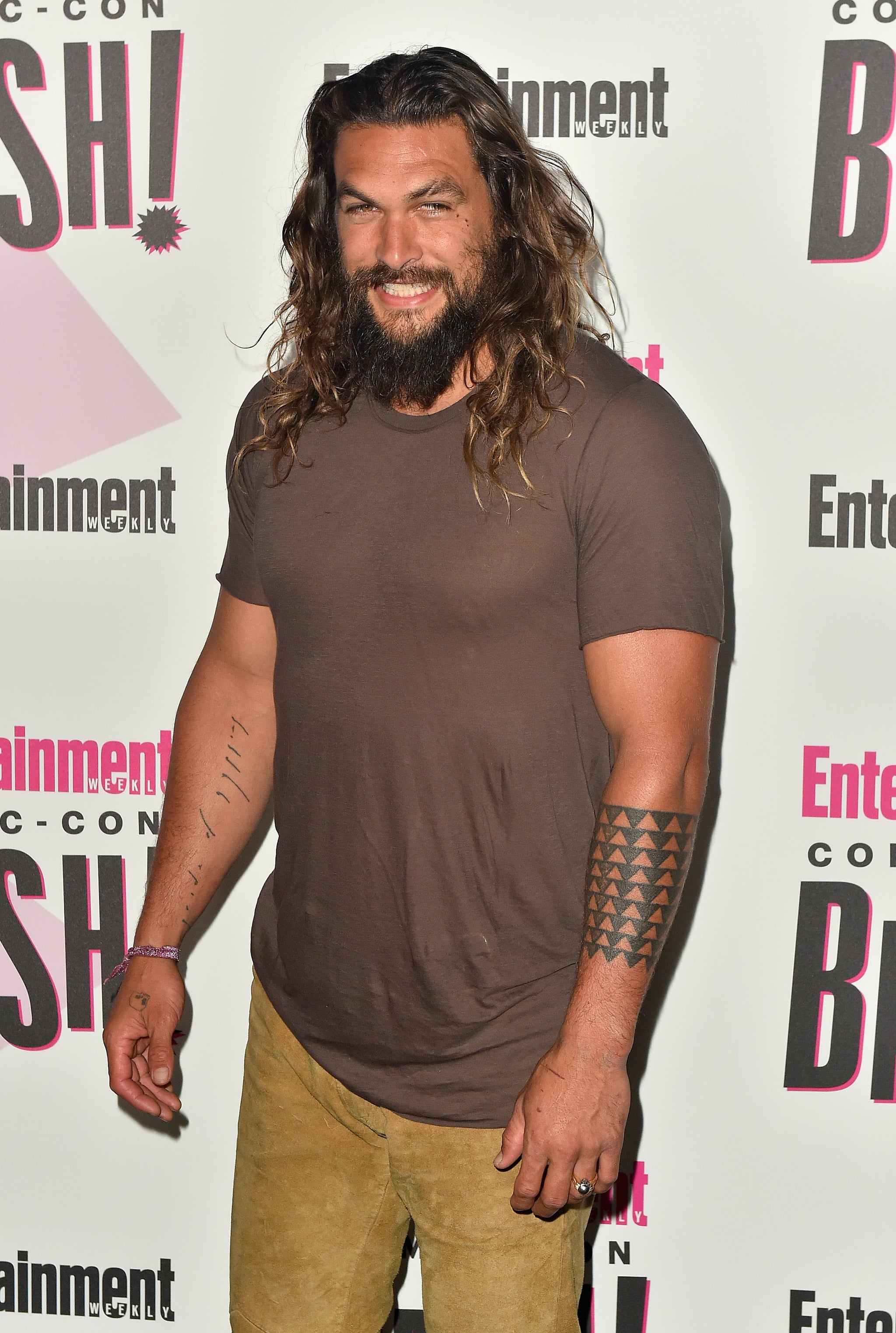 See Jason Momoa Show Off New Head Tattoo In Video Days After Shaving Off  Hair