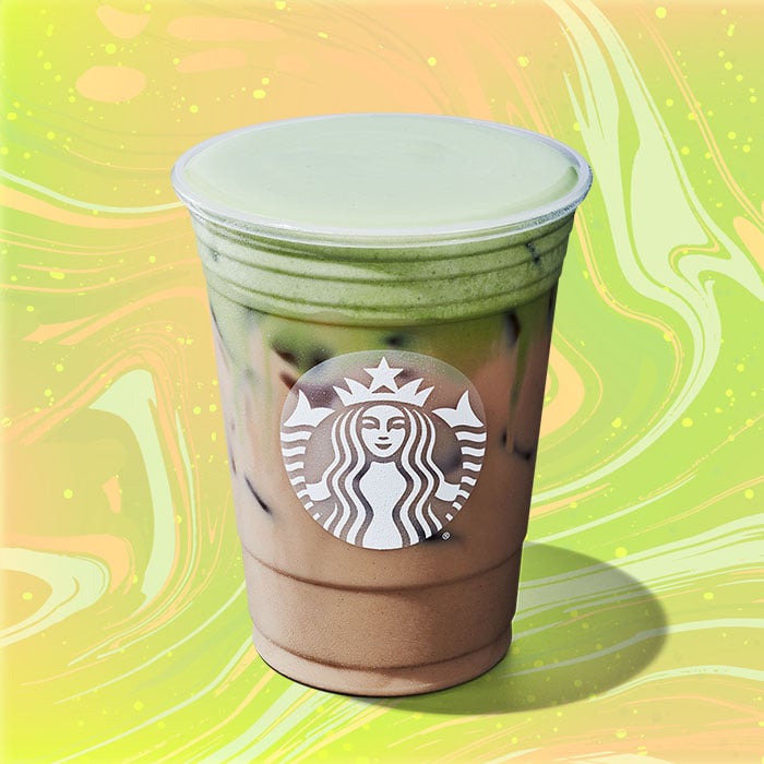 Starbucks's Iced Chai Latte with Matcha Cream Cold Foam