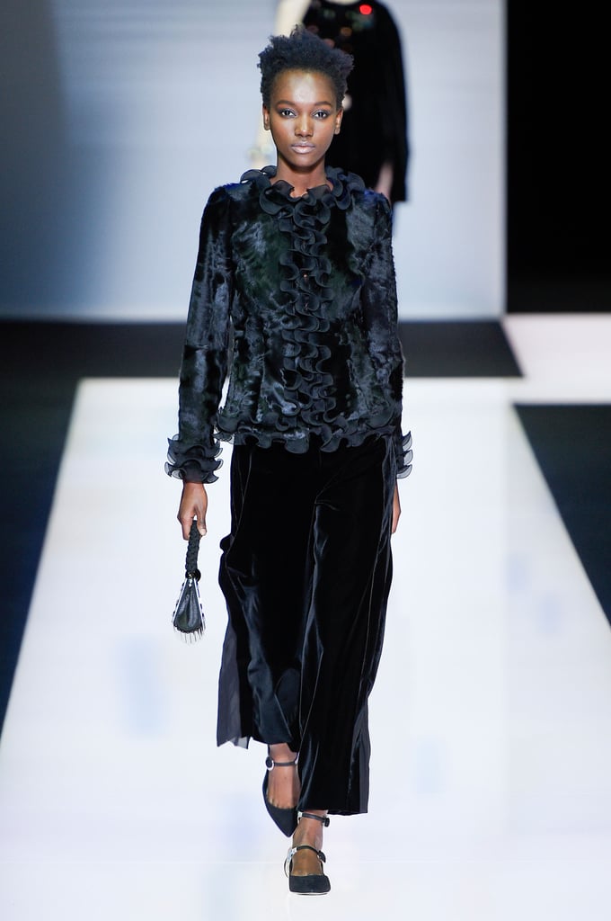 Giorgio Armani Fall 2016 Collection | POPSUGAR Fashion