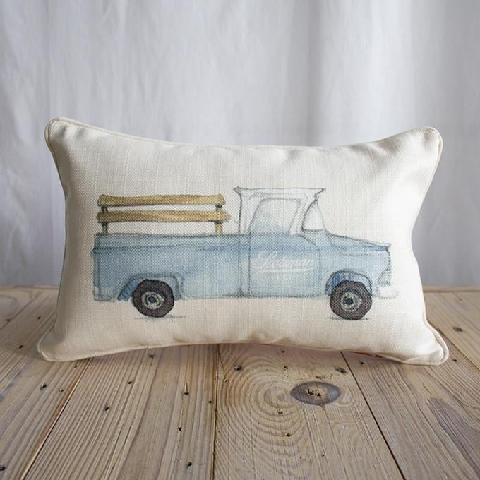 Truck Pillow by Adam Trest (42) Laurel Mercantile POPSUGAR Home