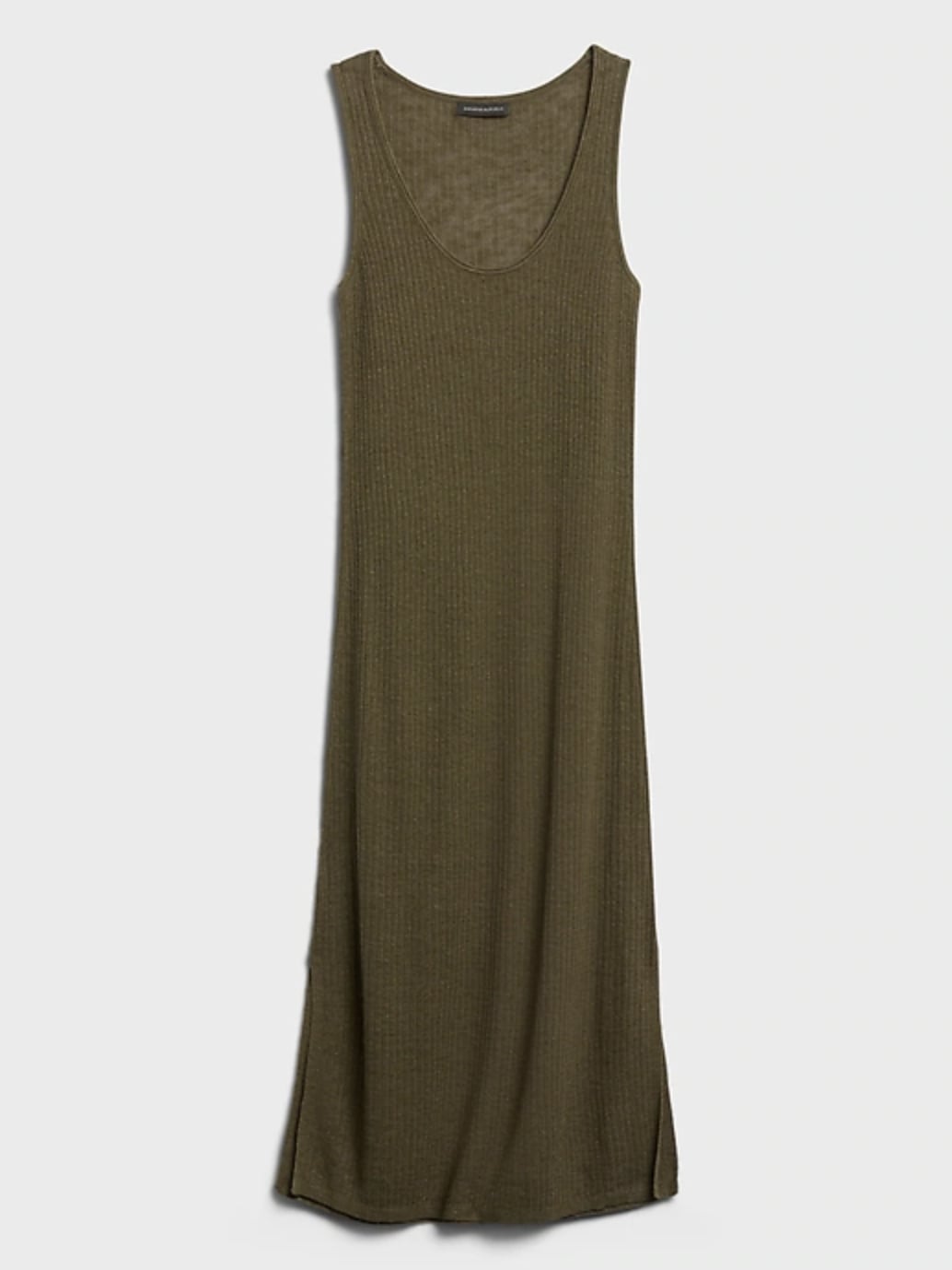 strapless open back dress Demi Ribbed Dress main image 1