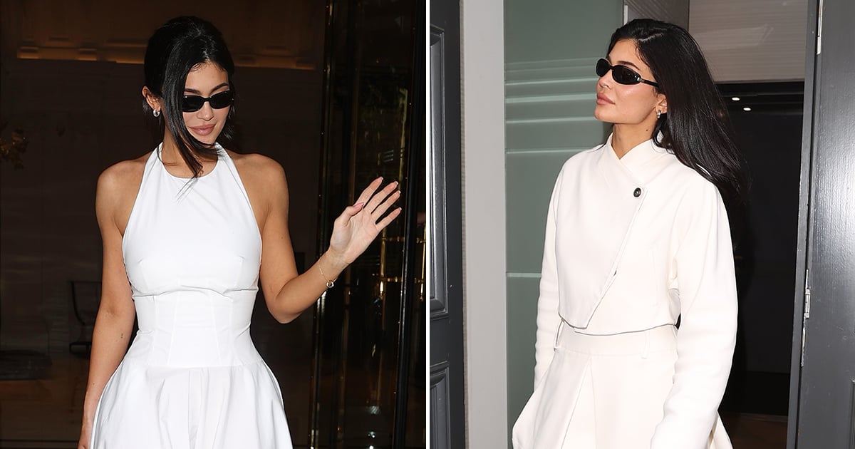 Kylie Jenner's Bottega and Alaia Halter Dresses in Paris | PS Fashion