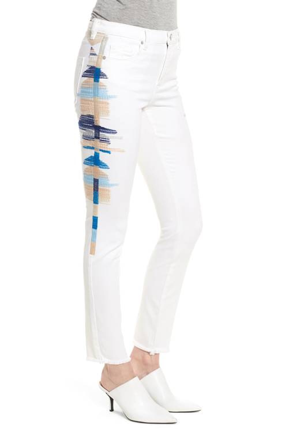 Best Embroidered Jeans POPSUGAR Fashion