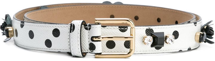 Dolce & Gabbana Polka Dot Belt