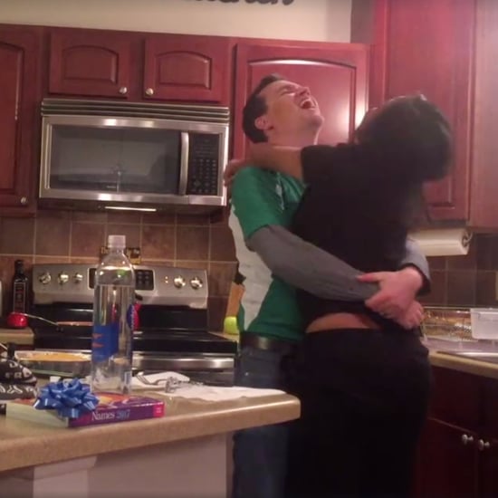 Husband Reacts to Wife's Pregnancy Announcement
