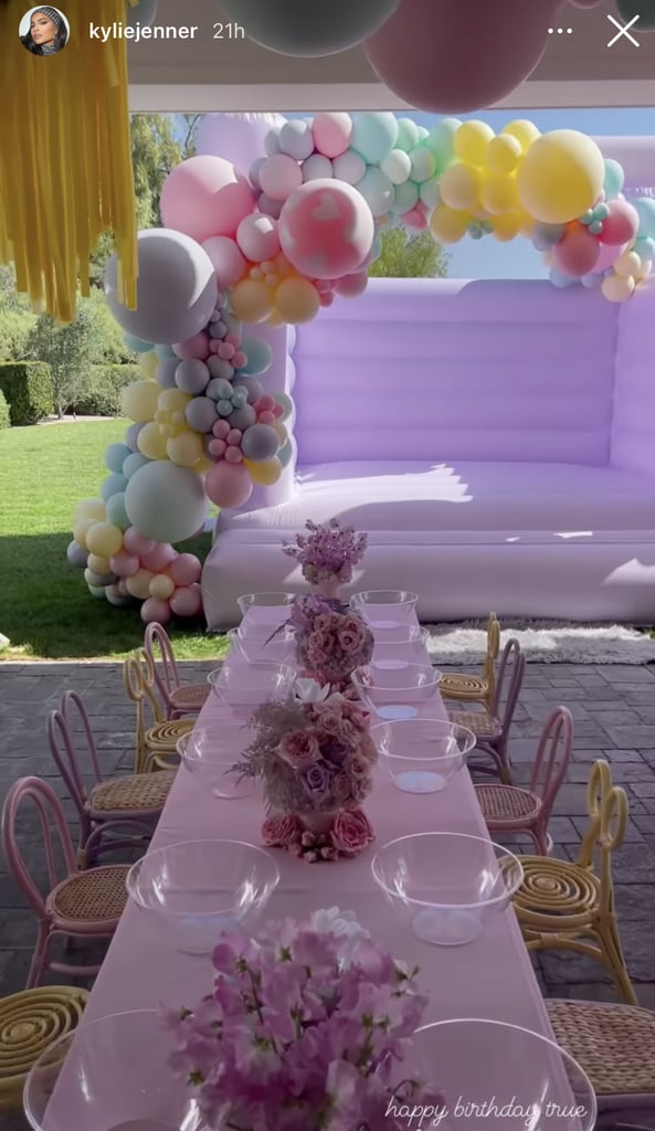Khloé Kardashian's Pastel Party For True's Third Birthday