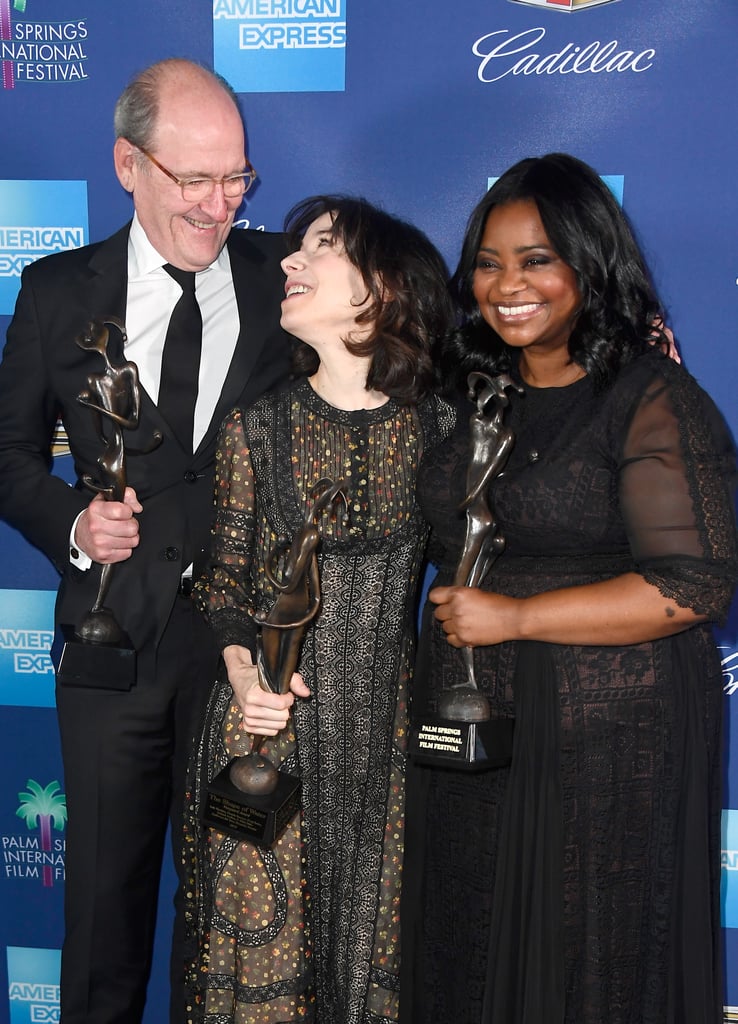 Pictured: Richard Jenkins, Sally Hawkins, and Octavia Spencer