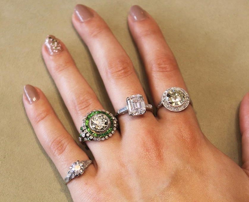 Vintage Engagement Ring Guide POPSUGAR Love & Sex