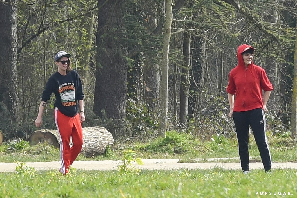 Kristen Stewart and Soko Playing in the Park Pictures 2016