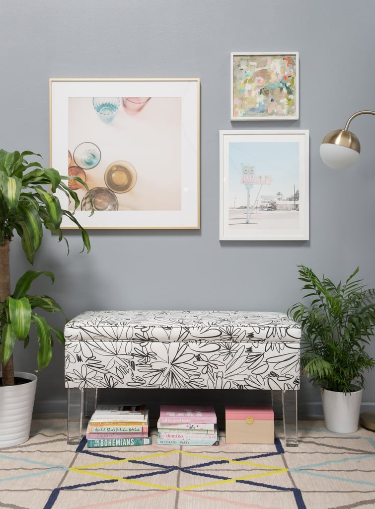 Storage Bench With Acrylic Legs ($300)
