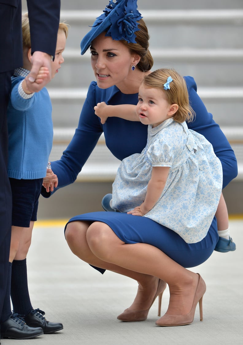 “Don’t try and hold me back, Mom. George deserves this for waking me up earlier."