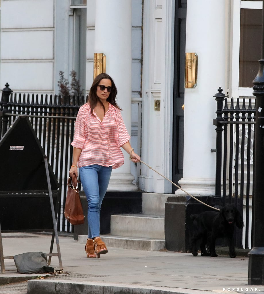 Pippa Middleton Fringe Shoes July 2016