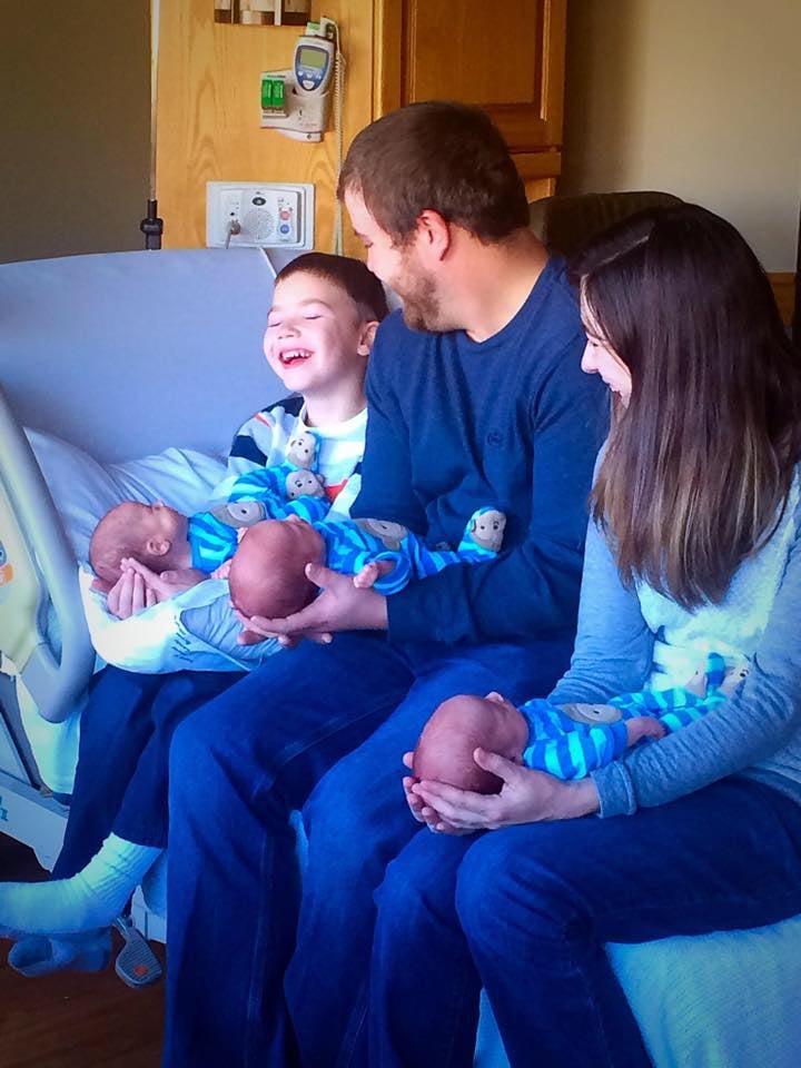 Rare Identical Triplets Born in Montana