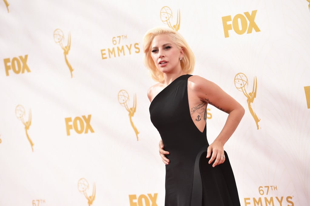 Lady Gaga at the Emmy Awards 2015