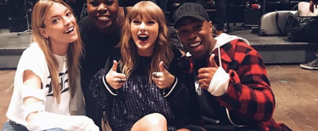 Taylor Swift Zipper Booties on SNL