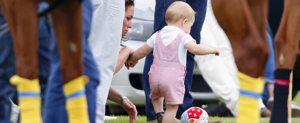 Prince George Playing Soccer