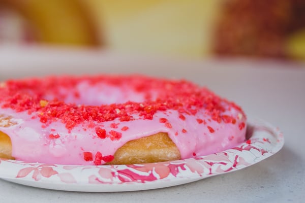 Giant Pop Rocks Doughnut